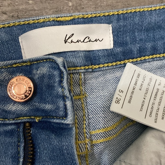 KanCan skinny ripped and frayed skinny jeans size 5/26 - Picture 4 of 5